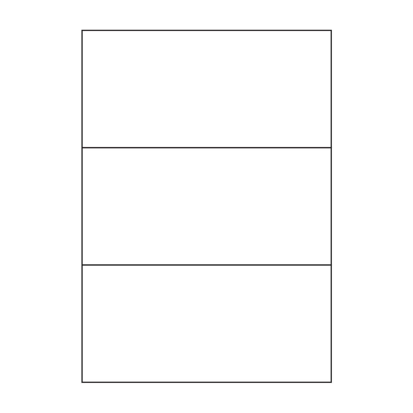 A4 Matte Laser Permanent Labels, 1,000 Sheets per carton (8 sizes to choose from)