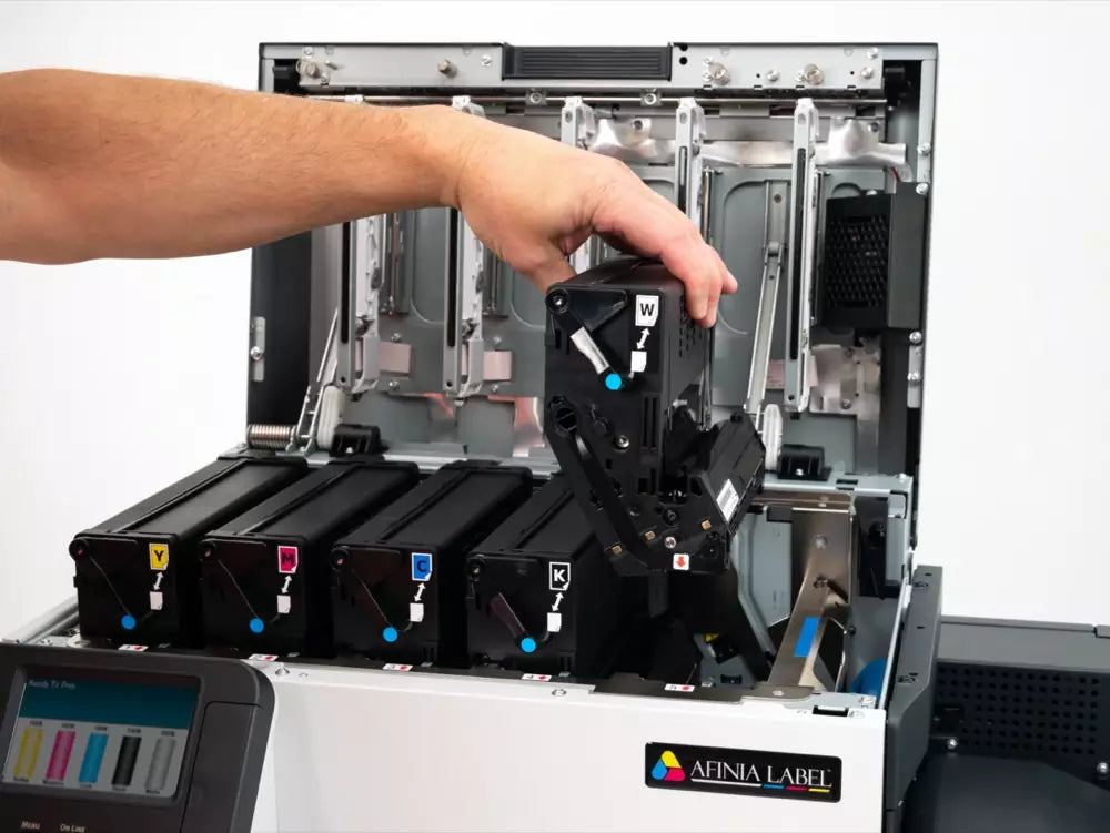 LT5C CMYK + White Label Printer