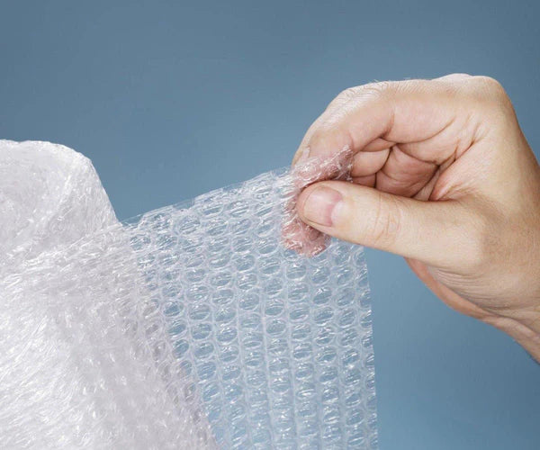 Polycell Clear Bubble Wrap Roll - 500mm x 50m with 10mm Bubbles for Protective Packaging