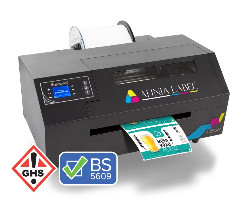 L502 Industrial Duo Ink Color Label Printer