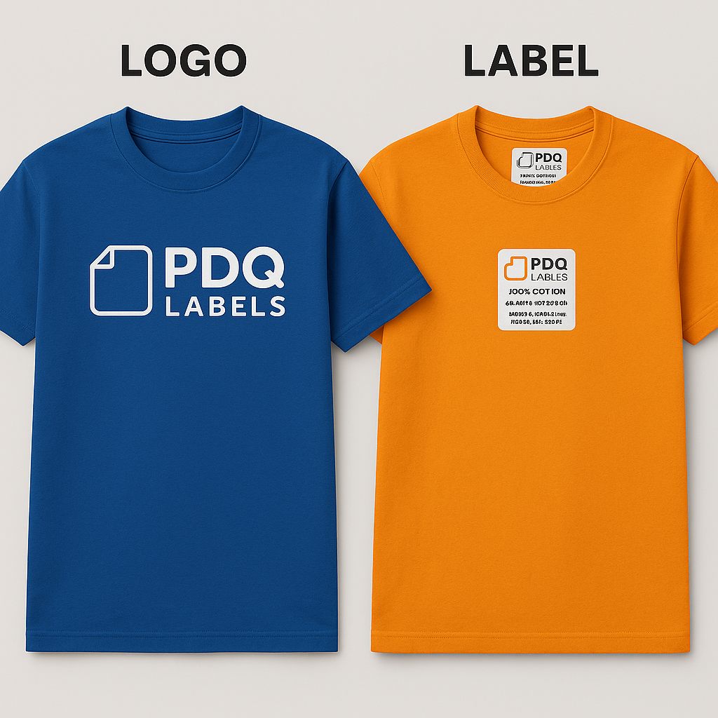 Logo vs Label: What’s the Difference — And Why It Matters for Your Brand