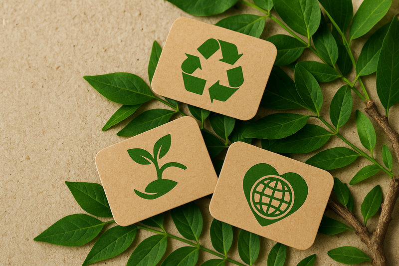 Sustainable Labels: Recycled, Compostable, & Eco-friendly Options
