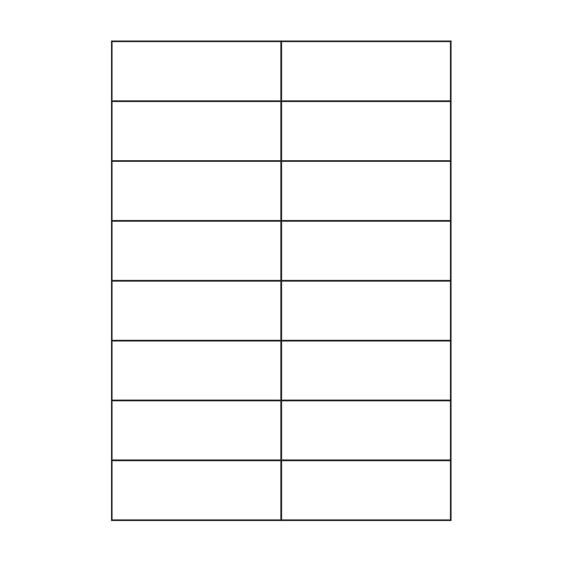 Online printer labels