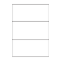 A4 Gloss Laser Permanent Labels, 1,000 Sheets per carton (8 sizes to choose from)