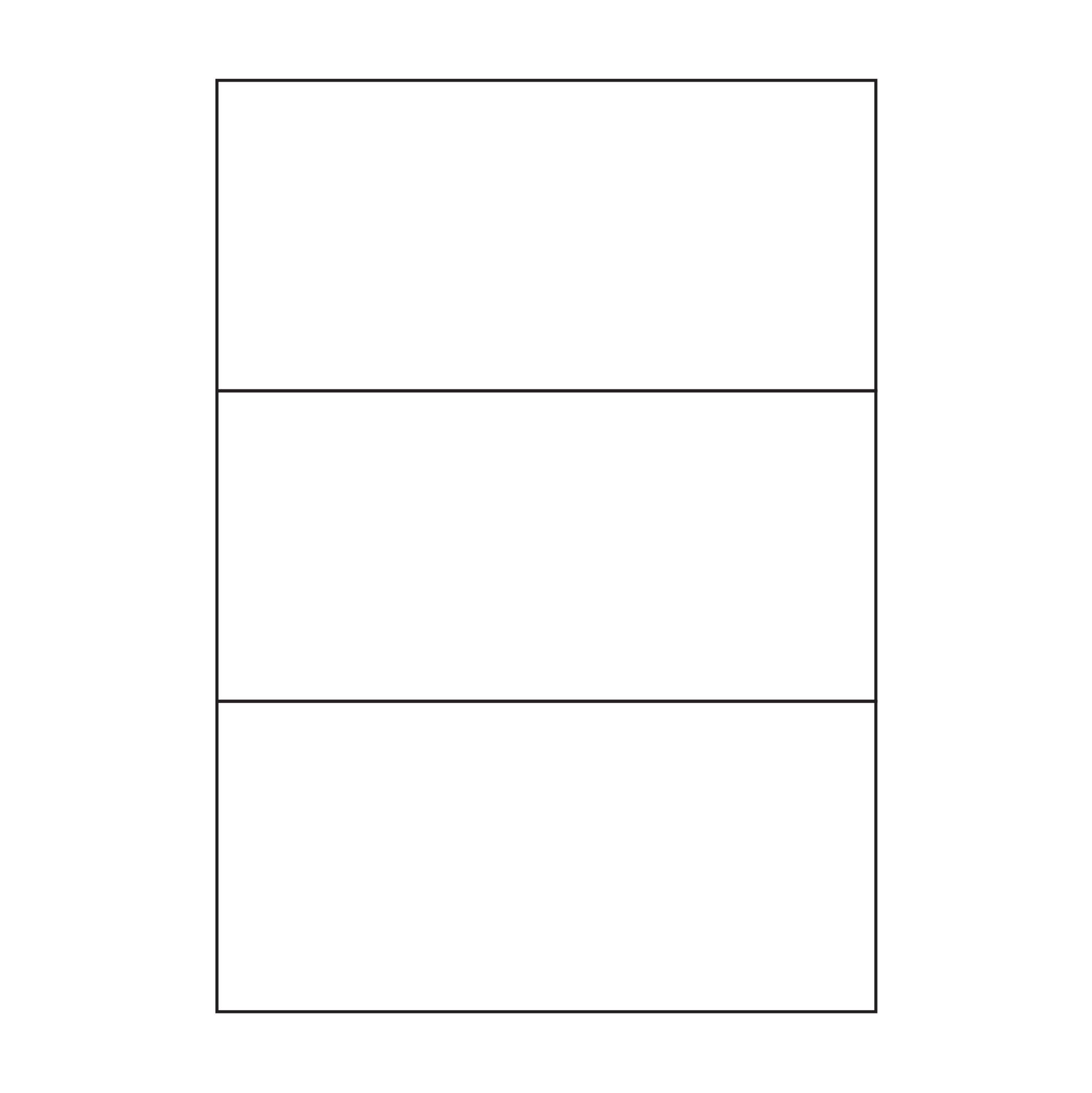 A4 Plastic desktop printer labels