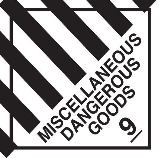 Miscellaneous Dangerous Goods 9 250mm (polyprop perm)