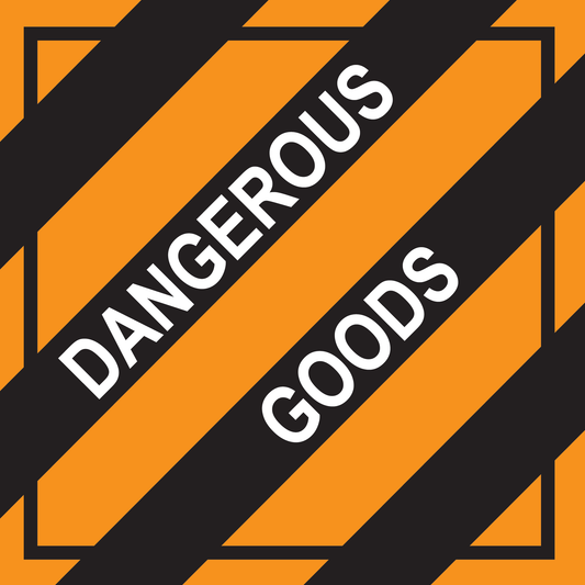 Dangerous Goods, 250mm (polyprop perm)