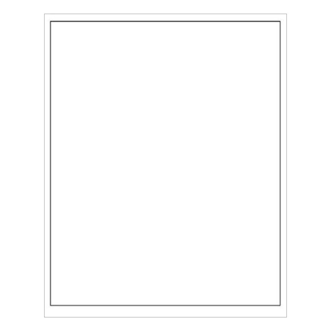 A3 plastic Laser labels