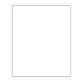 A3 plastic Laser labels