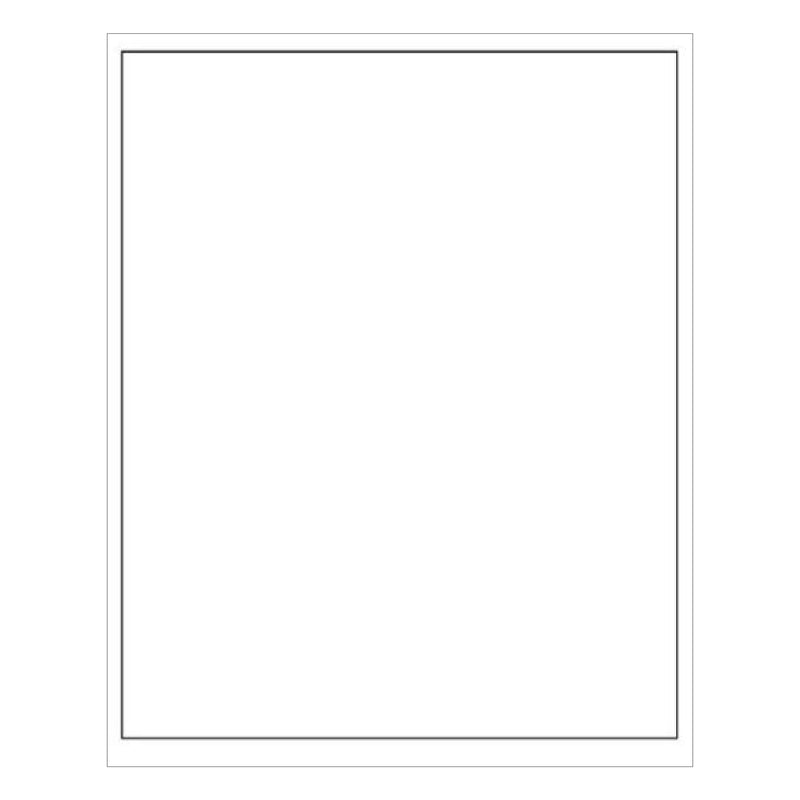 A3 plastic Laser labels