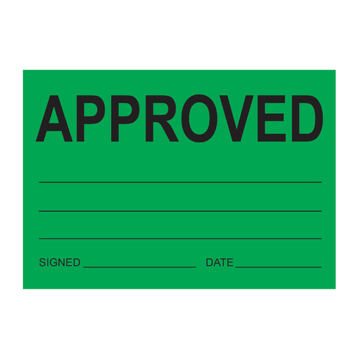 Approved Sticker