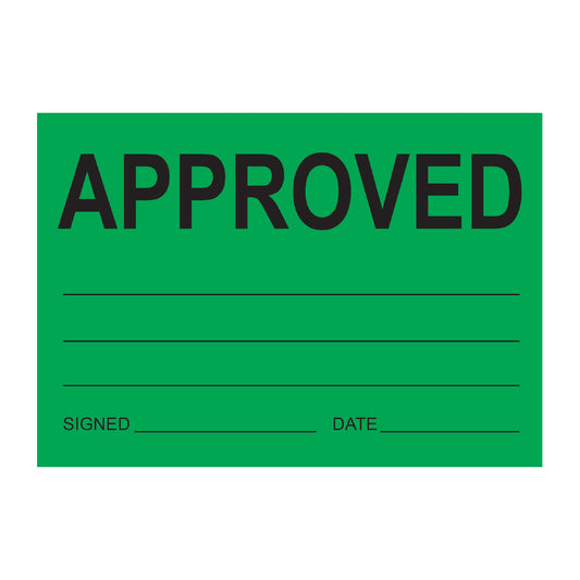 Approved Sticker