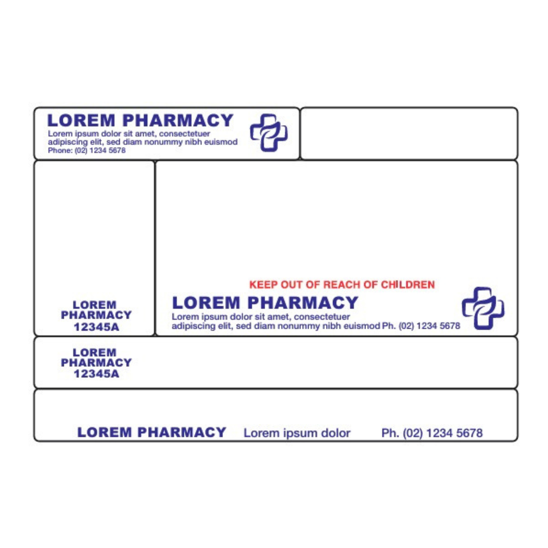 Aquarius Pharmacy Dispense Labels