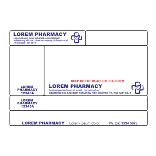 Aquarius Pharmacy Dispense Labels