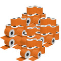 Orange Direct Thermal Labels 100x150mm 350/Roll Permanent Adhesive