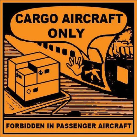 Cargo Aircraft Only Labels