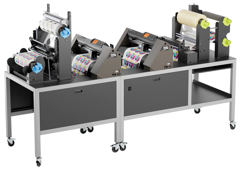 DLF-350L Dual Plotter Digital Label Finisher