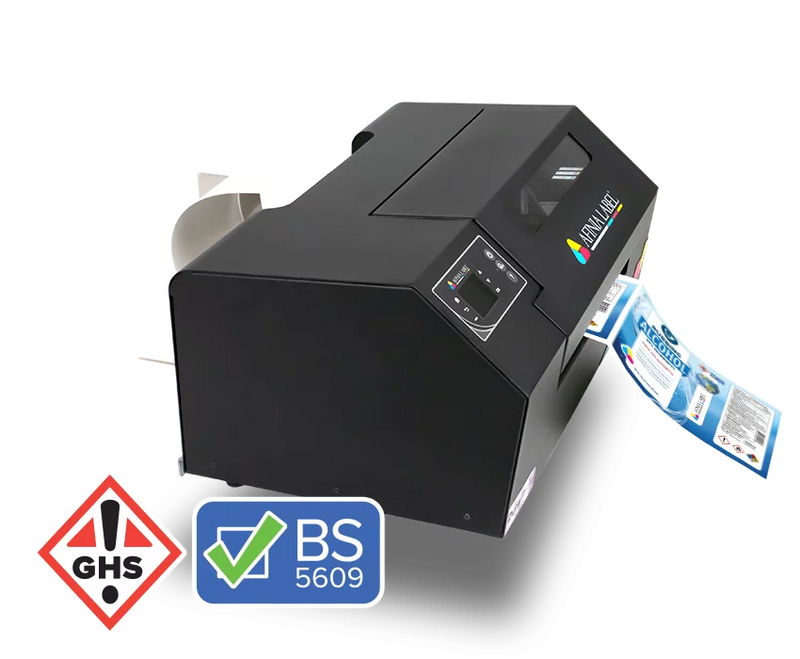 F502 Fanfold Color Label Printer