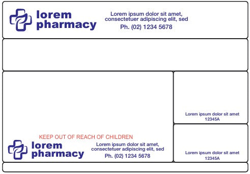 Lockie Pharmacy Dispense Labels