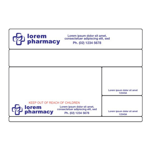 Lockie Pharmacy Dispense Labels