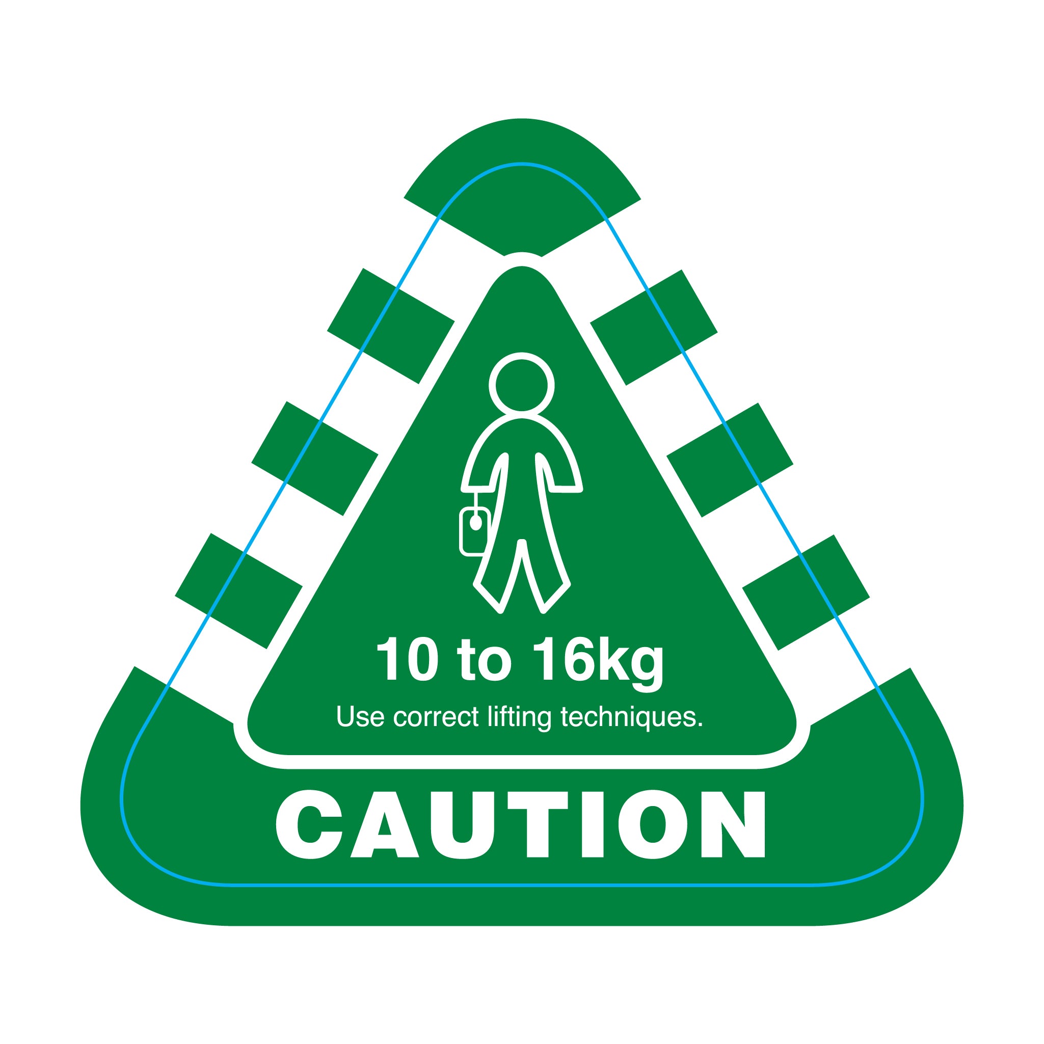 Weight Labels 10 to 16kg – PDQ Label Printing Company
