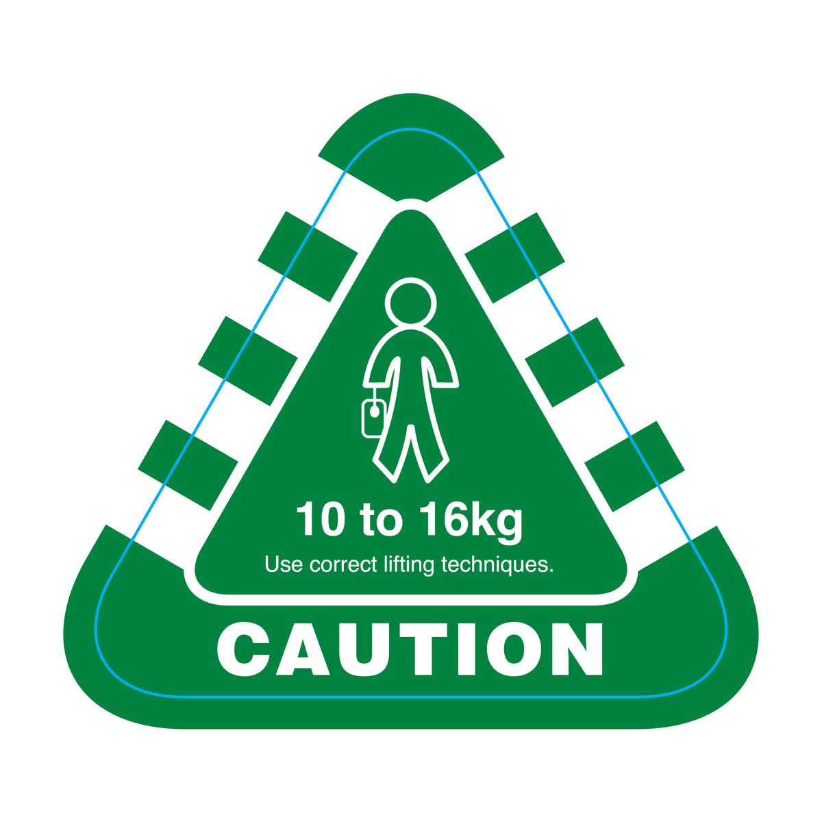 Weight Tag Example Weight Labels 10 to 16kg | PDQ Labels Australia – PDQ Label Printing ...
