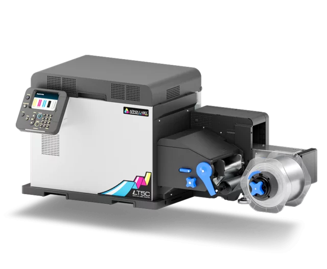 LT5C CMYK + White Label Printer