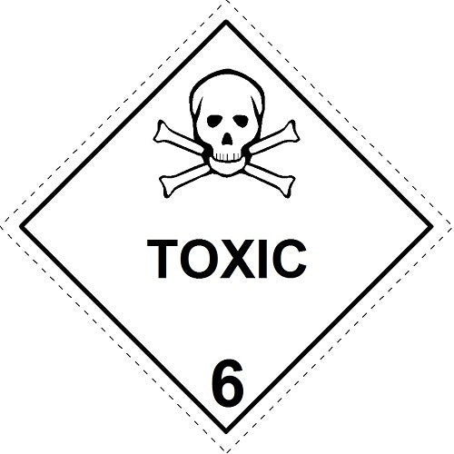 Toxic 6 (Model No 6.1) 100mm perm paper 500/Roll
