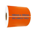 Add a Creative Splash of color with Direct Thermal vibrant Choice of 6 colors. Labels 100x150mm 350/Roll Permanent Adhesive From $10.71 Per Roll
